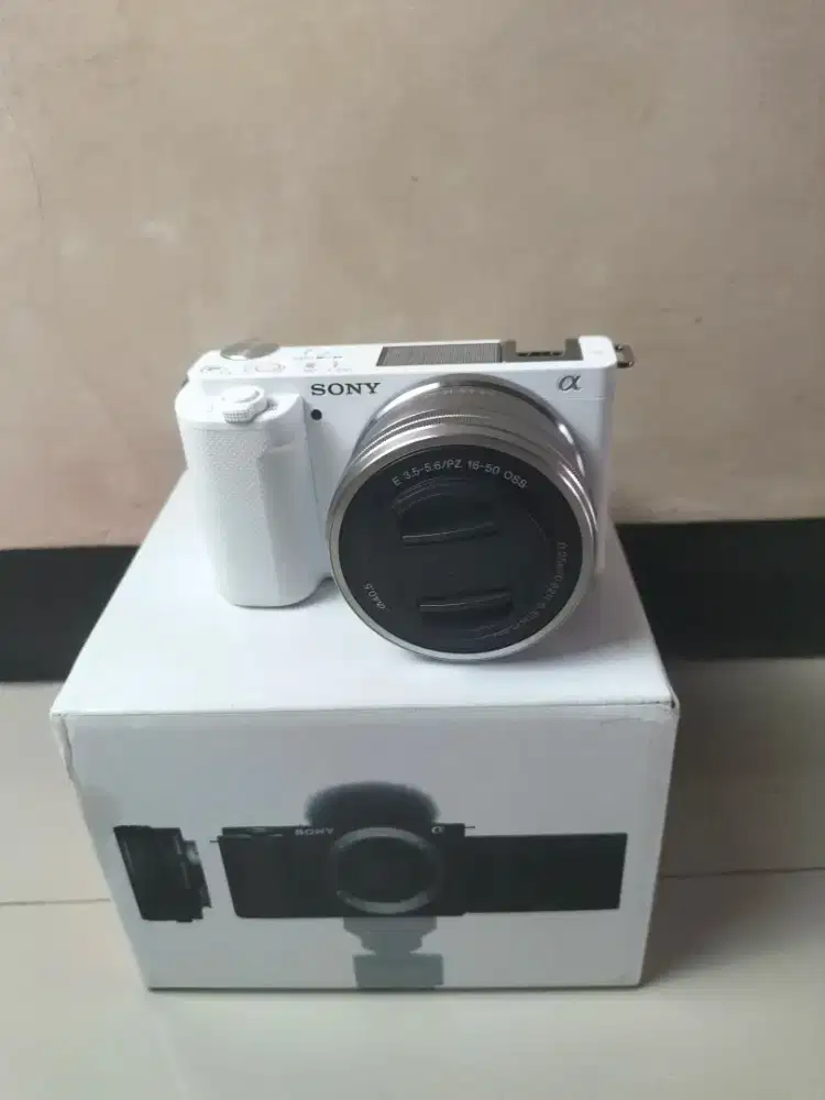 Sony Zv-E10 Fullshet Box Mulus Lengkap Likenew