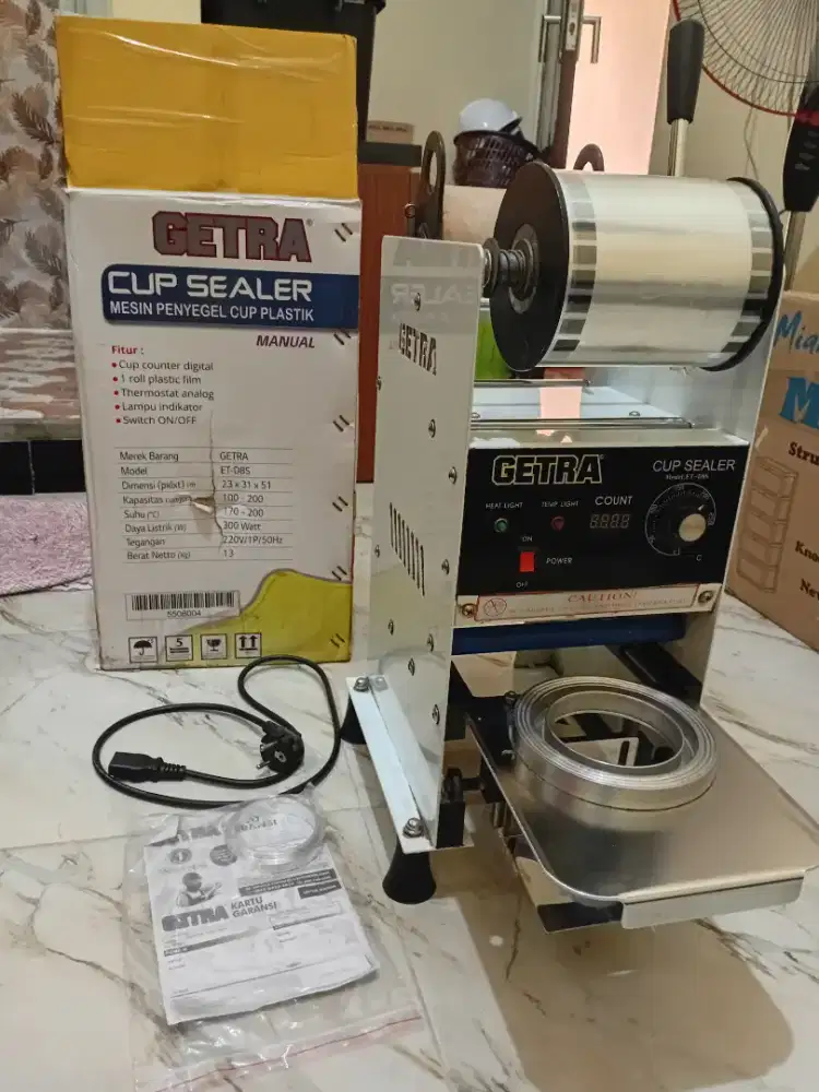 Cup Sealer Getra ET - D8S