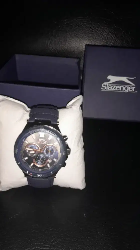 Jam Tangan Slazenger Original Fullset | Kondisi Mulus |