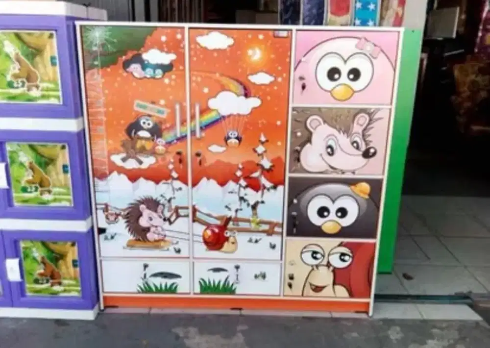 Lemari Pakaian Dan Rak Serba Guna Activ Poku BLR 131