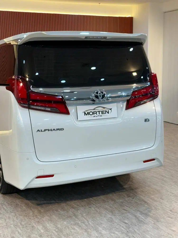 [KM 34rb] Toyota Alphard 2.5 G ATPM 2018, Putih, AT