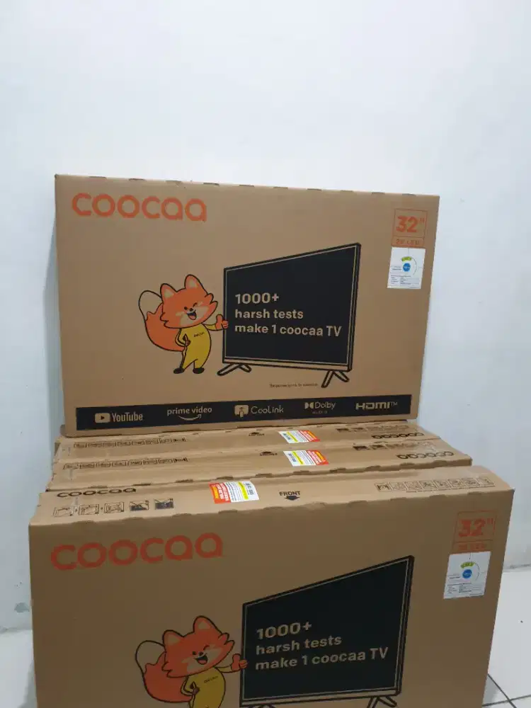 COOCAA SmartTV Digital 32 inch. 100% Baru, BNIB, Bisa Cod + setting