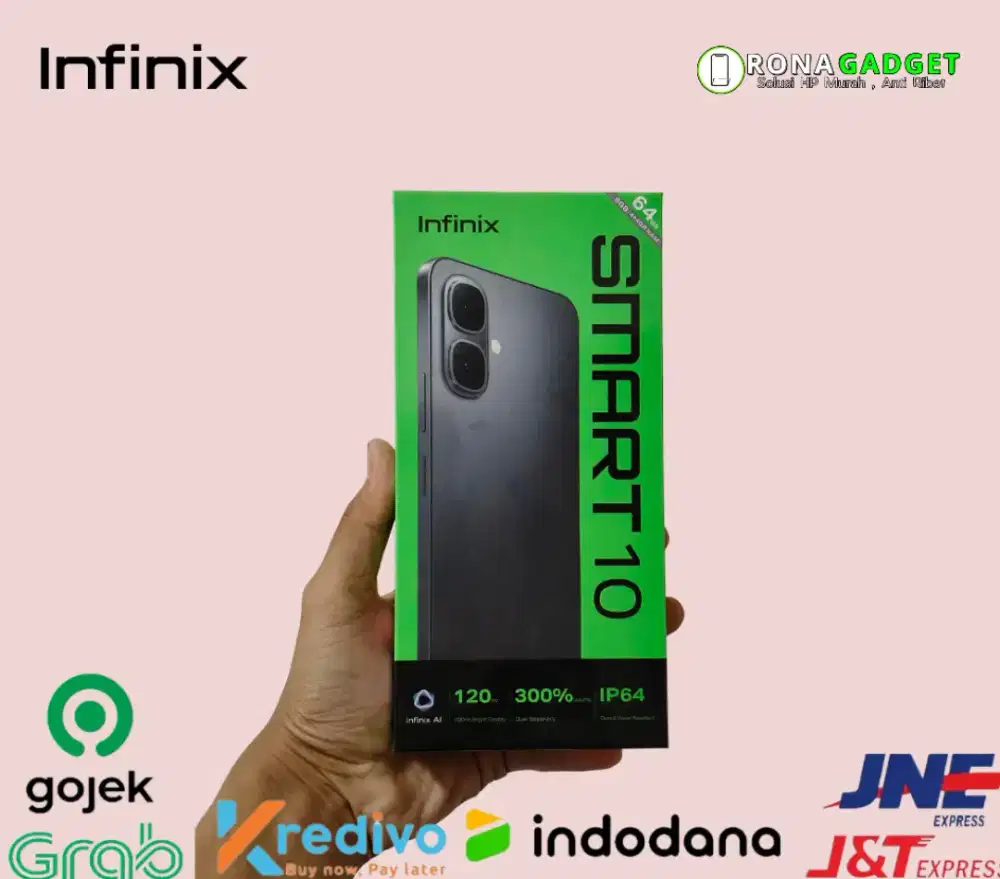 INFINIX SMART 10 8GB/64GB | BARANG BARU BERGARANSI RESMI
