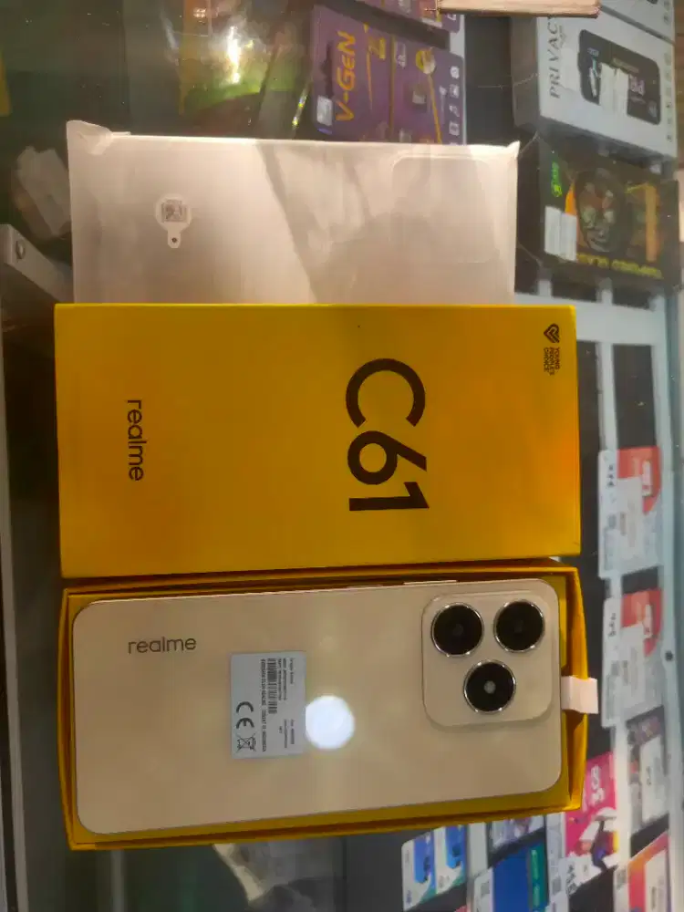 Hp realme C61 8/128 like new fullset