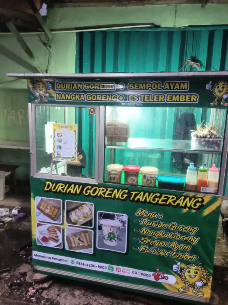 oper alih usaha dan gerobaknya JUAL RUGI & SIAPA CEPET AJA