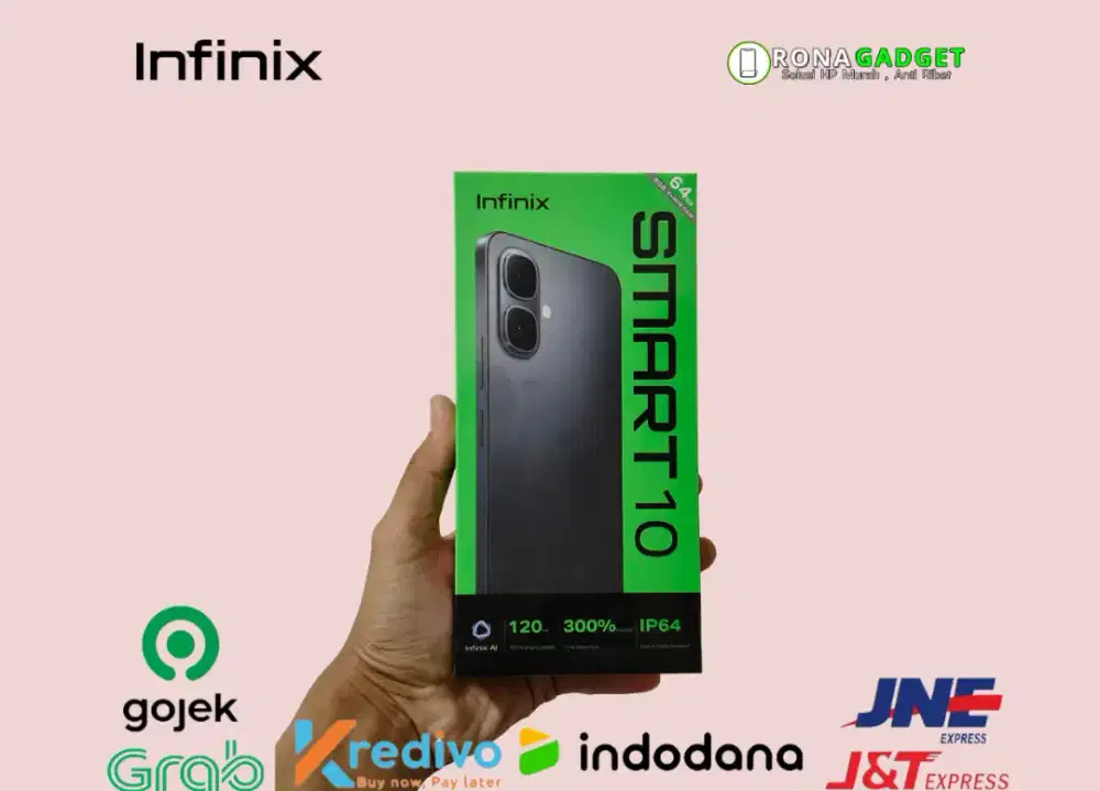 INFINIX SMART 10 8GB/128GB | BARANG BARU BERGARANSI RESMI