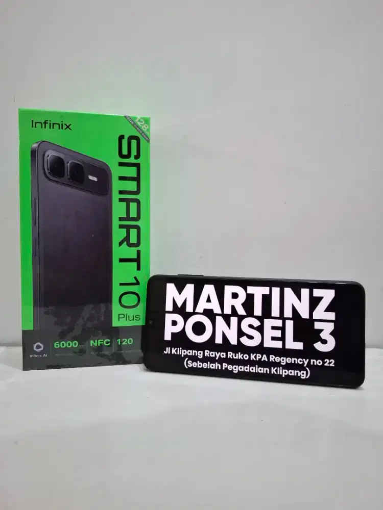 Infinix Smart 10 Plus 8/128 Garansi resmi 1 tahun