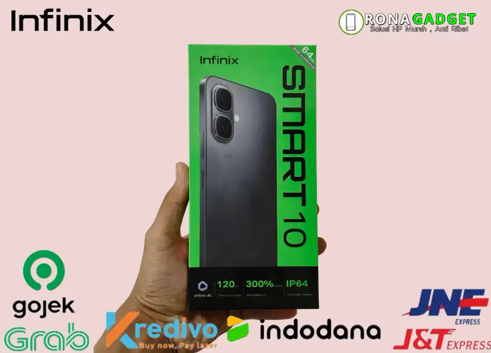 INFINIX SMART 10 8GB/64GB | BARANG BARU BERGARANSI RESMI