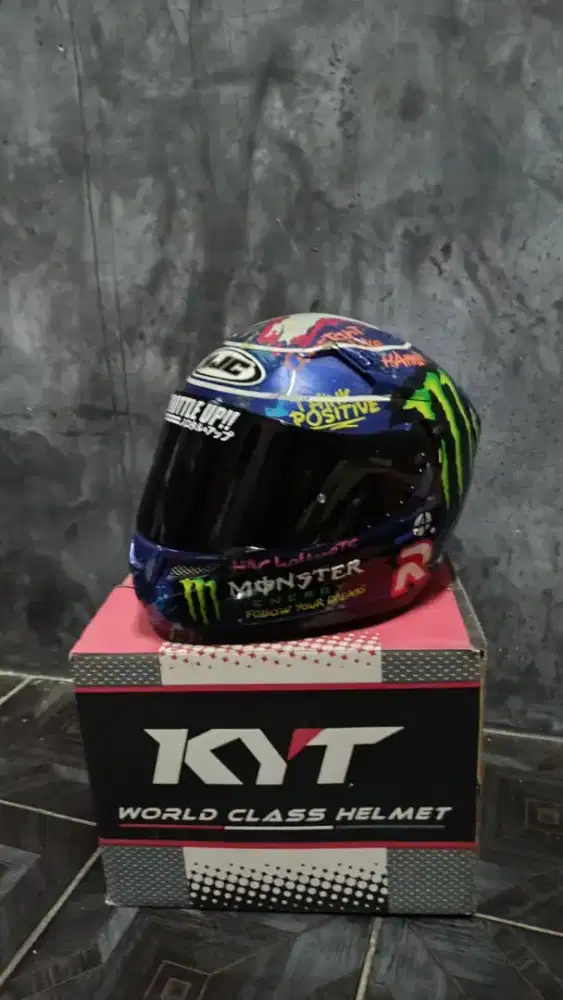 KYT K2R AIRBRUSH HJC (BUKAN DECAL)