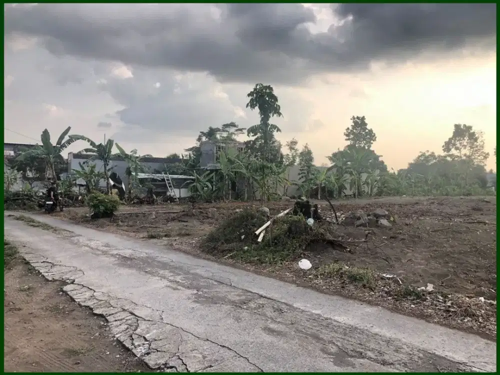Jual Tanah Jogja Jl. Bonjotan Sleman Dekat Kampus UII, Untuk Rumah