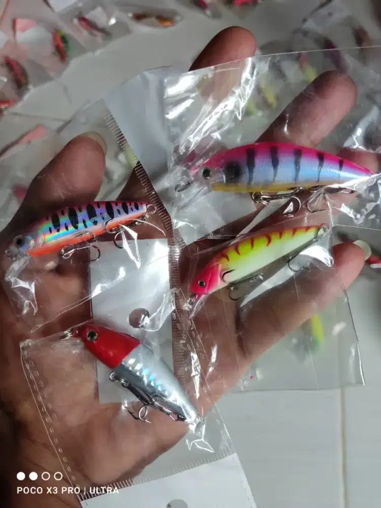 Minnow lure casting Warna terbaik Harga Termurah