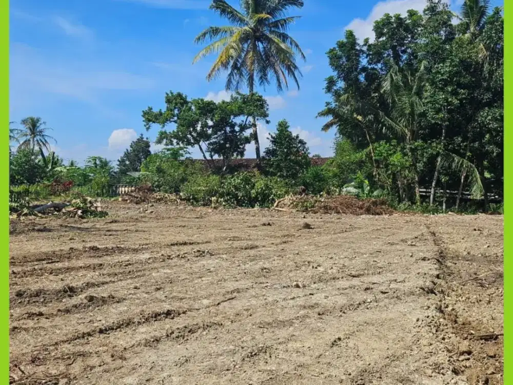 Tanah Gamping 5 Menit Pasar Balecatur Siap AJB Notaris
