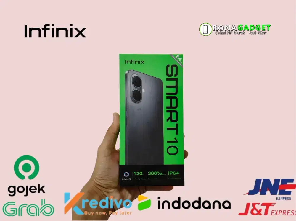 INFINIX SMART 10 8GB/64GB | BARANG BARU BERGARANSI RESMI