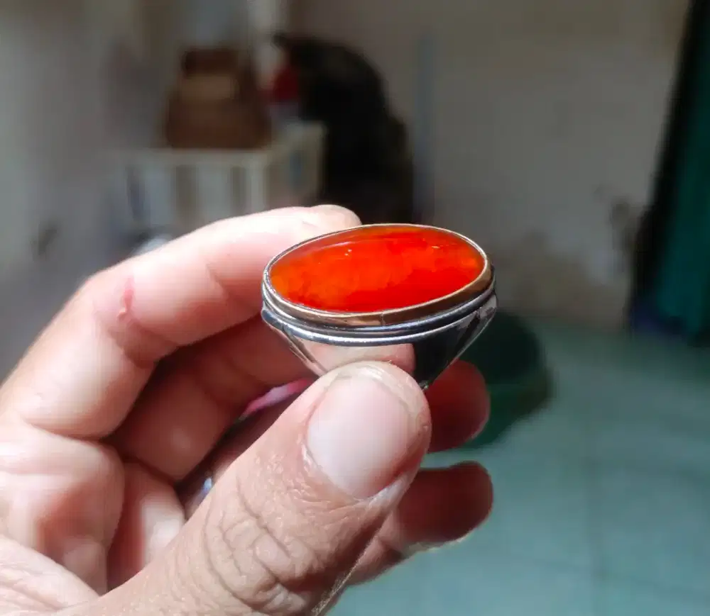 Batu akik pandan nasmer ada mines ada sule nya..