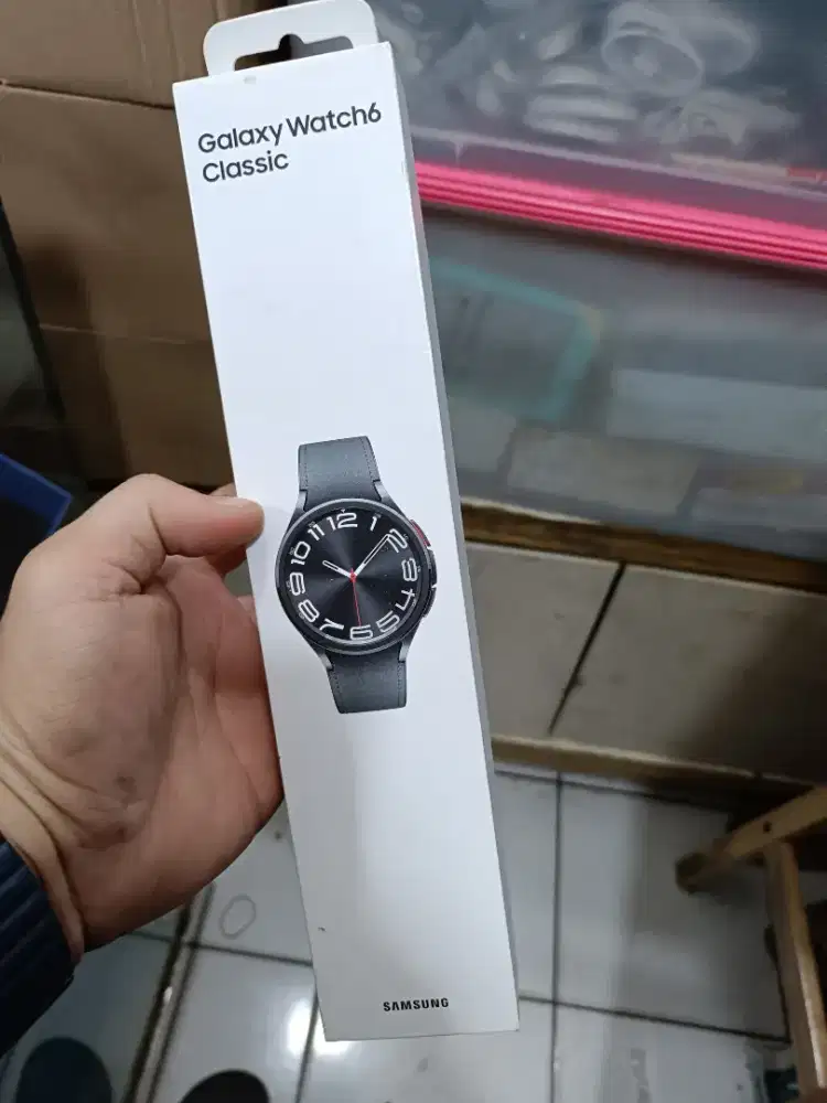 Samsung Galaxy Watch 6 Classic New Segel Garansi resmi 46mm dan 43mm