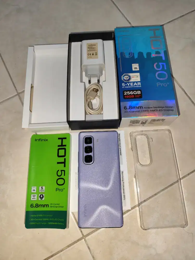 Infinix Hot 50 Pro Plus 8/256 mulus garansi