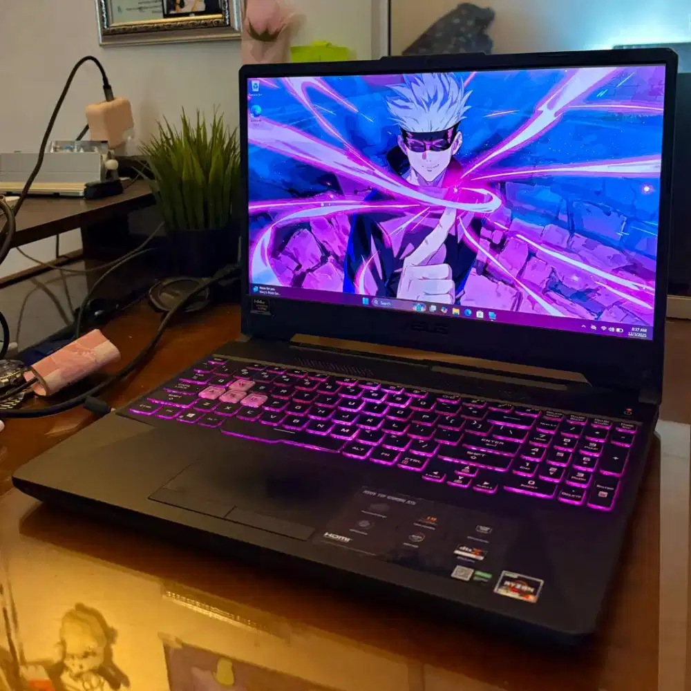 Asus TUF Gaming 16gb GTX 1650 SSD fa506 rog TT laptop i7 rog hp victus