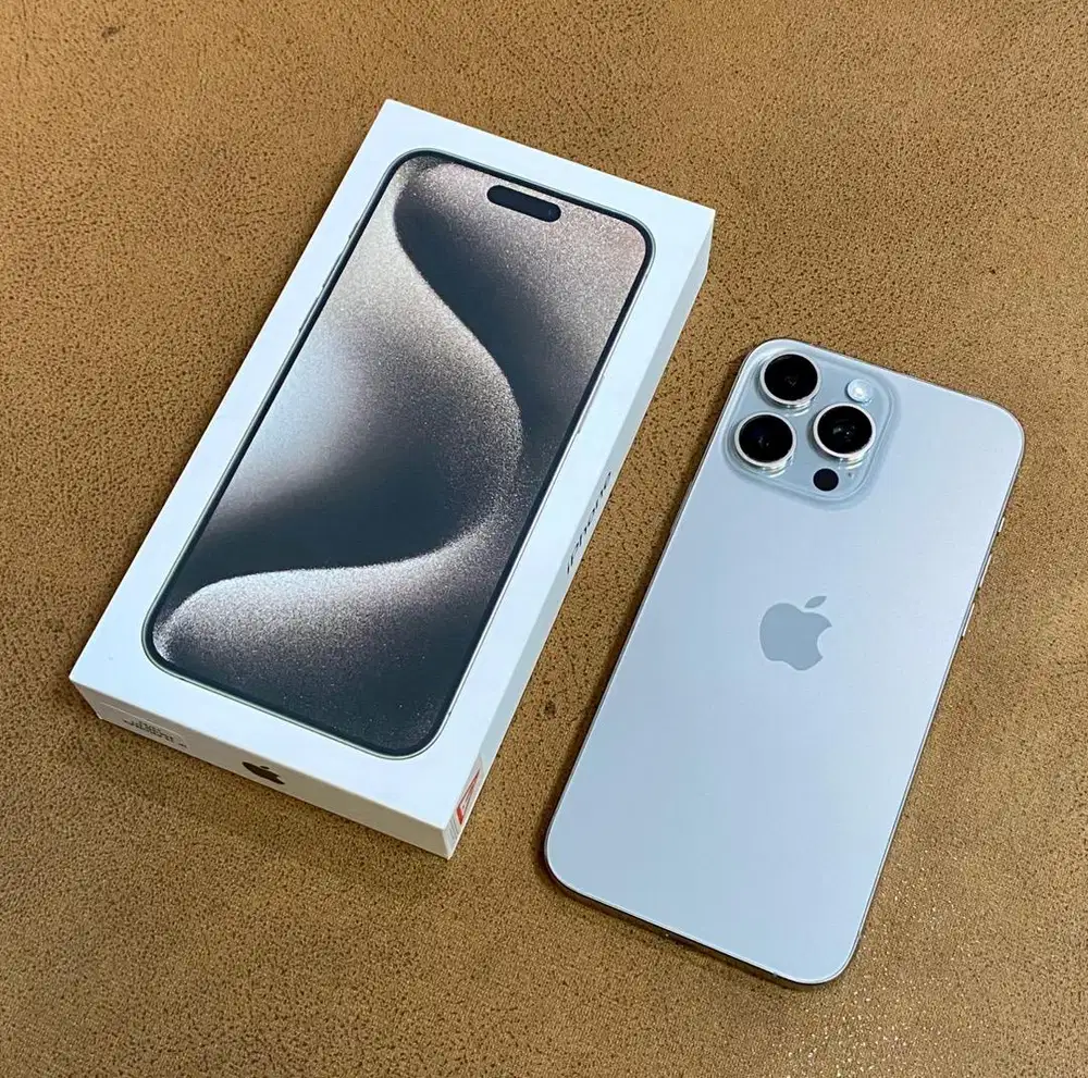 iPhone 15 Pro Max 256GB Natural iBox / Digimap Lengkap original