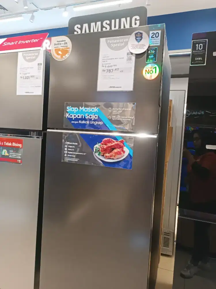 Bunga Cicilan 0% SAMSUNG REFF 2 DOOR