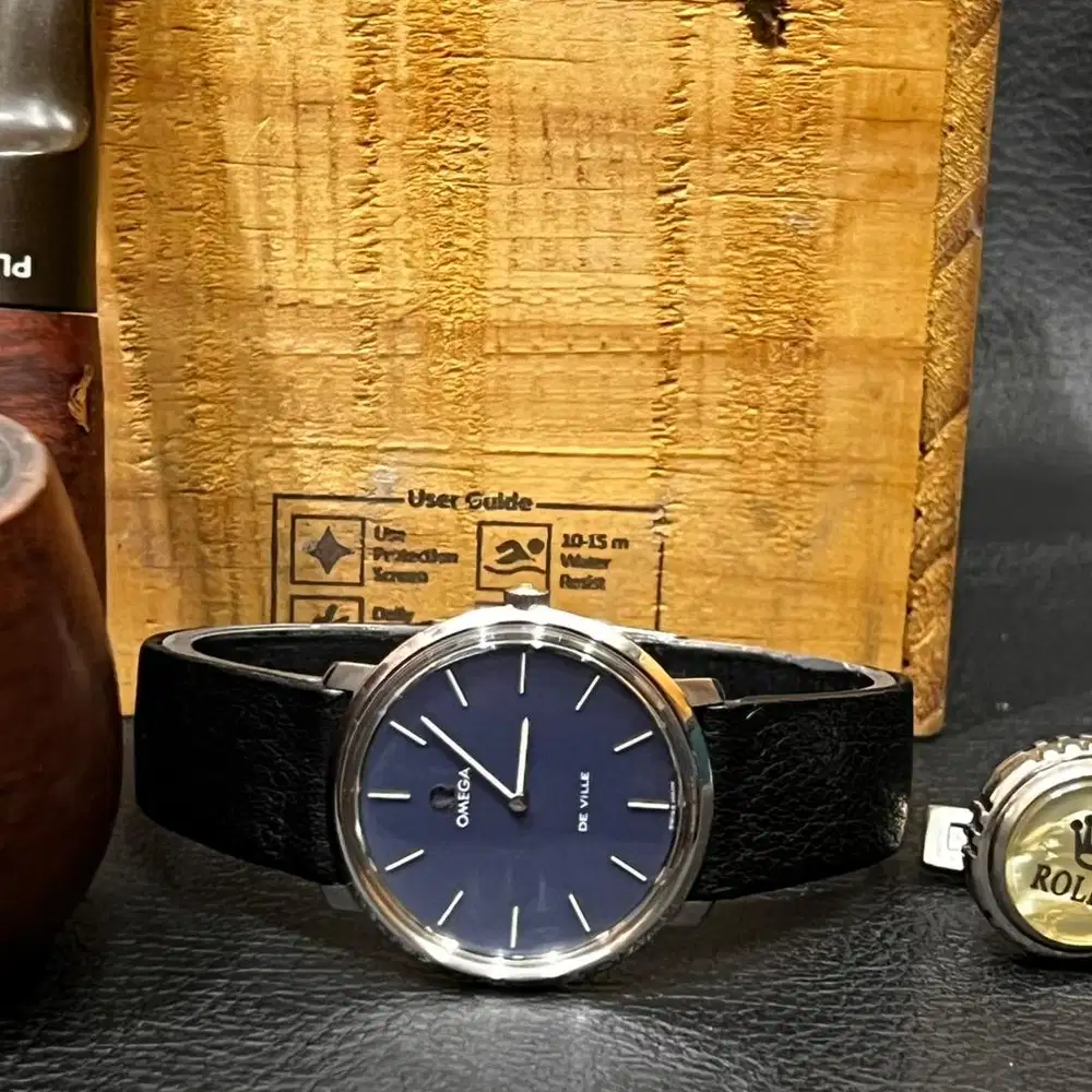 Omega de ville blue dial orginal