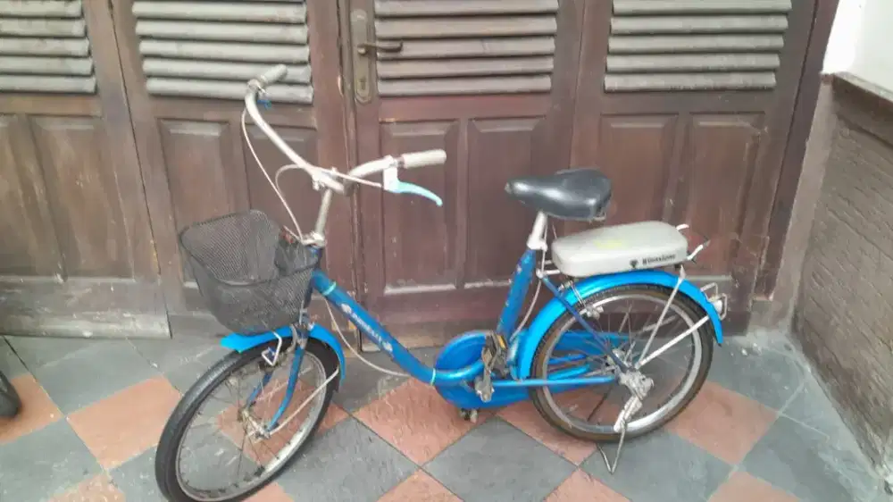 Sepeda phoenix warna biru