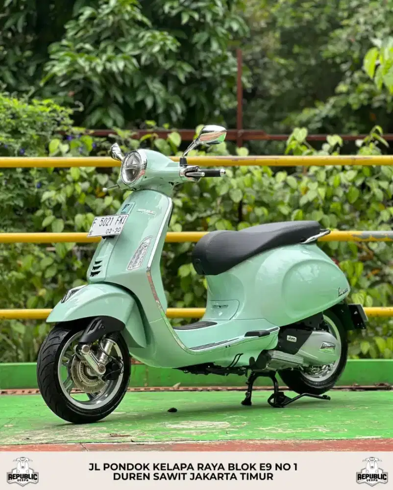 DIJUAL VESPA PRIMAVERA NEW MODEL 150 IGET ABS LED TH 2024 LIKE NEW