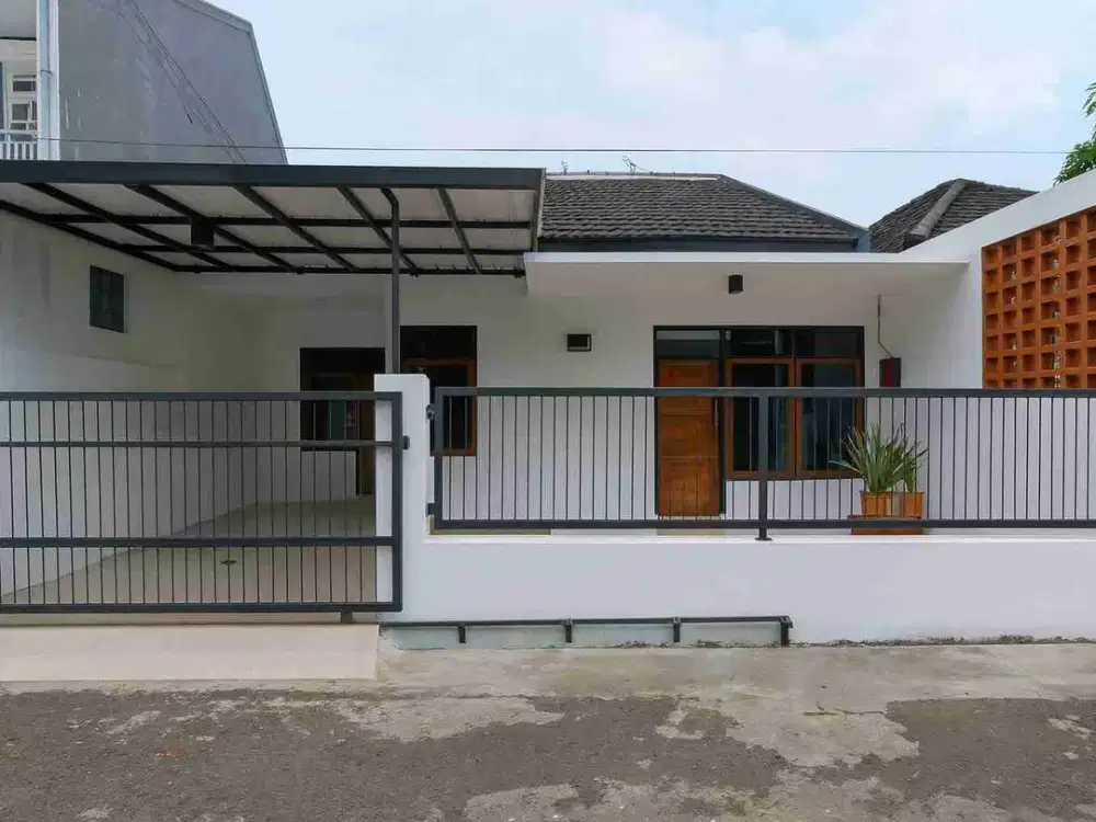 rumah baru luas 1 lantai di bandung timur komplek sentosa