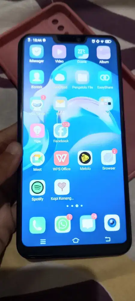 Jual Cepat HP Vivo V9 + Casan HP mulus No minus
