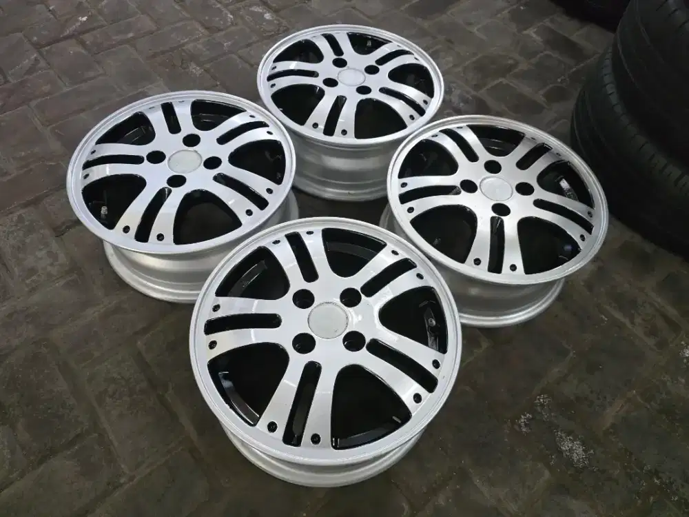 Velg Ori Jazz R14 Brio City Civic Ferio Genio Ayla Sigra Atoz Picanto