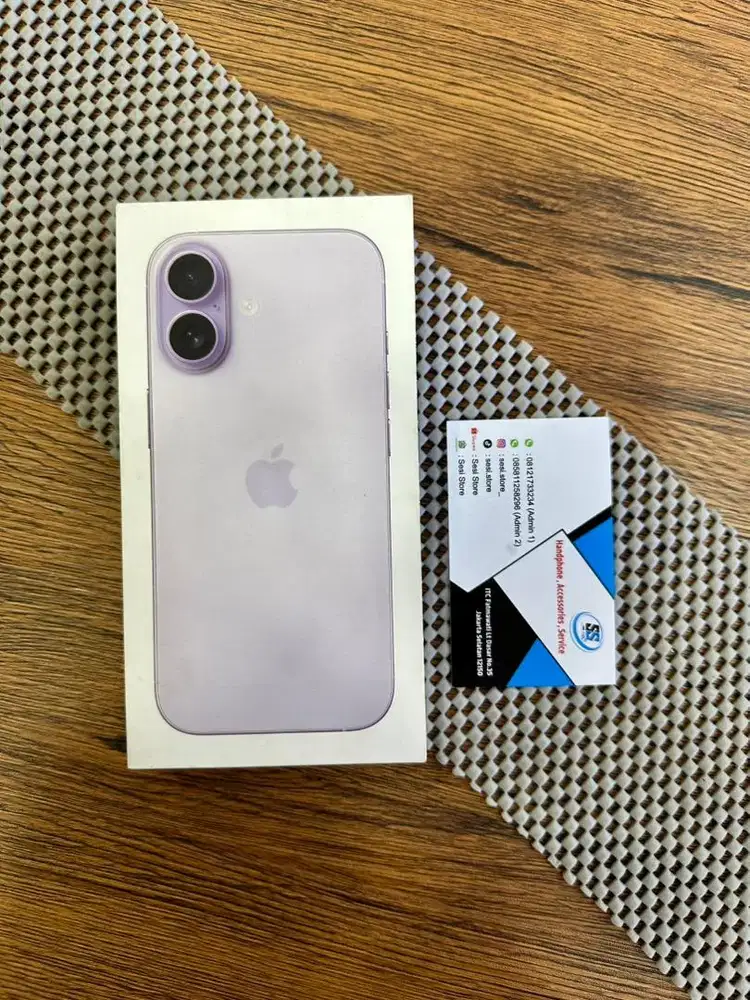 new iPhone 17 256gb lavender di jual cepat !!!