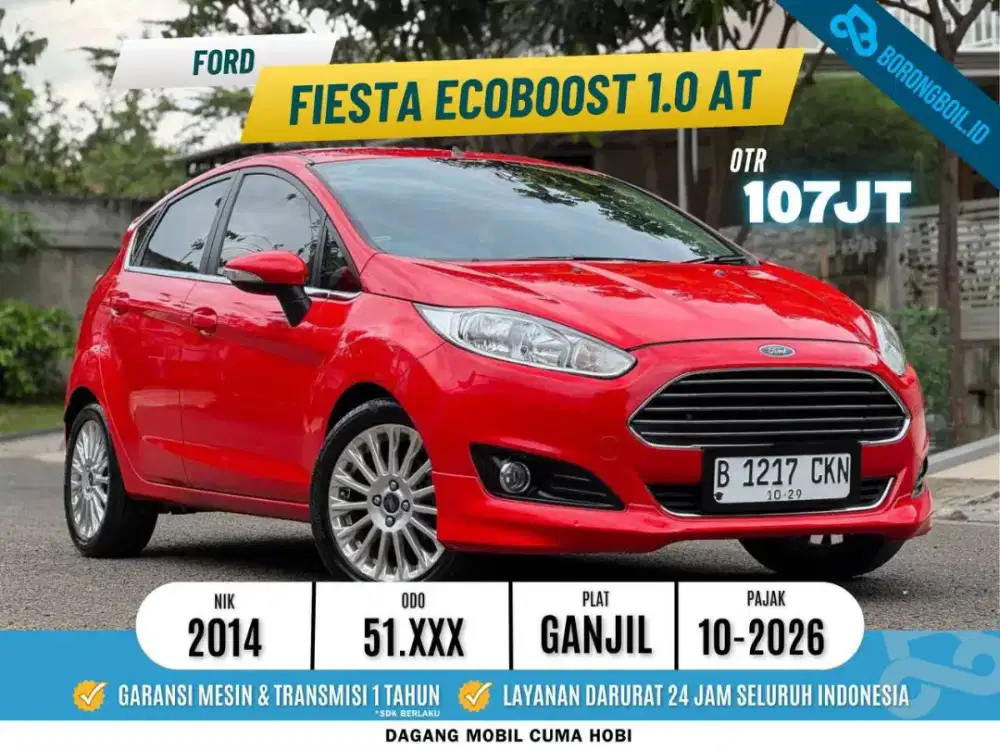 Ford Fiesta Ecoobost 1.0 AT 2014