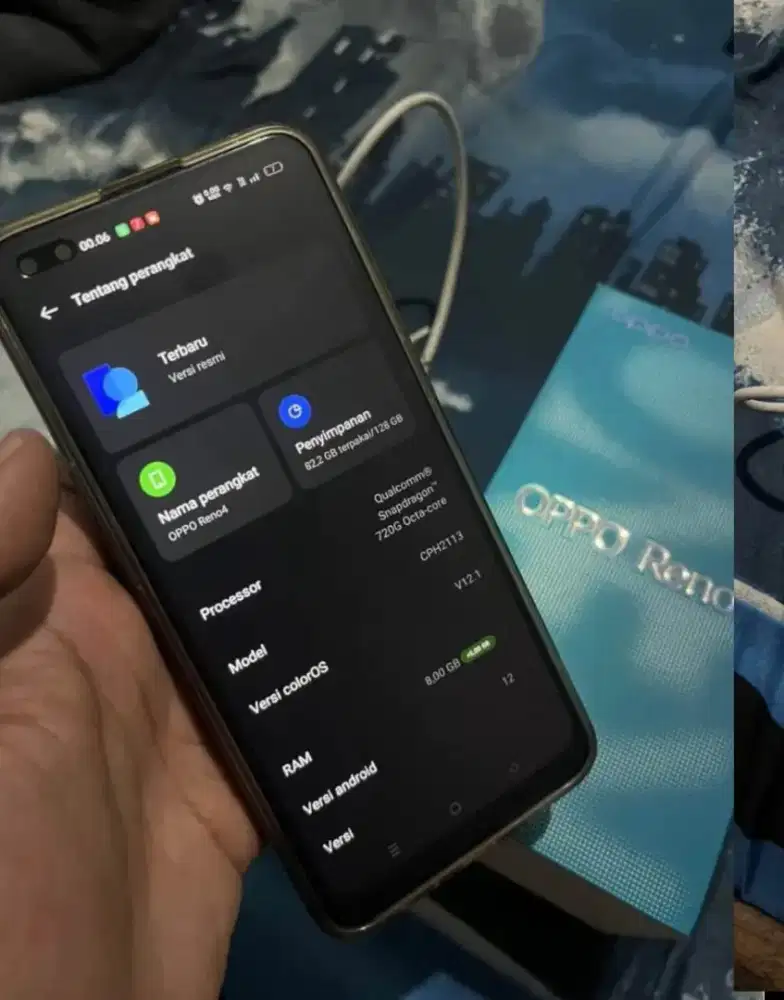 Jual oppo Reno 4
