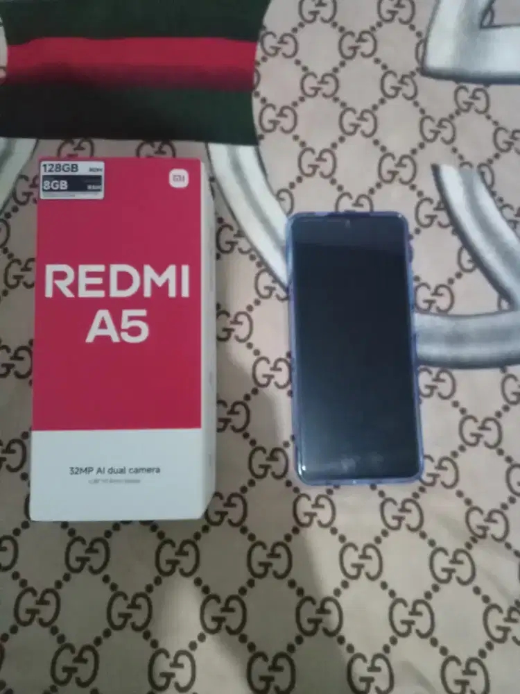 redmi A5 lake green seperti baru 4+4/128gb