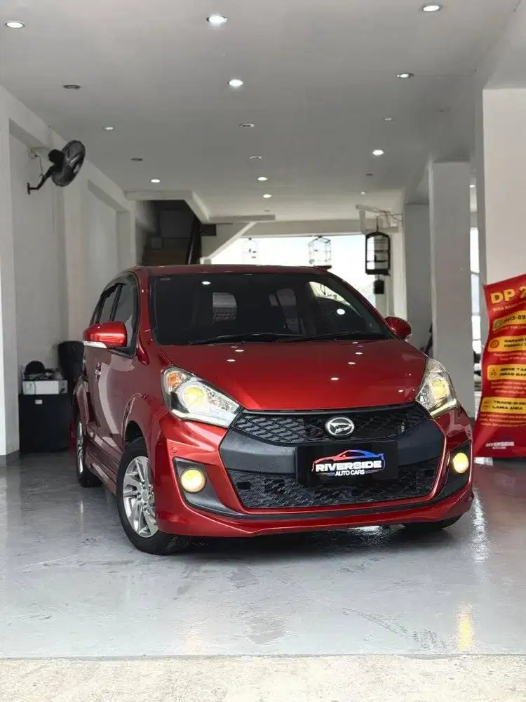 Daihatsu Sirion RS AT 2015 KM 28rb record TDP 2jt