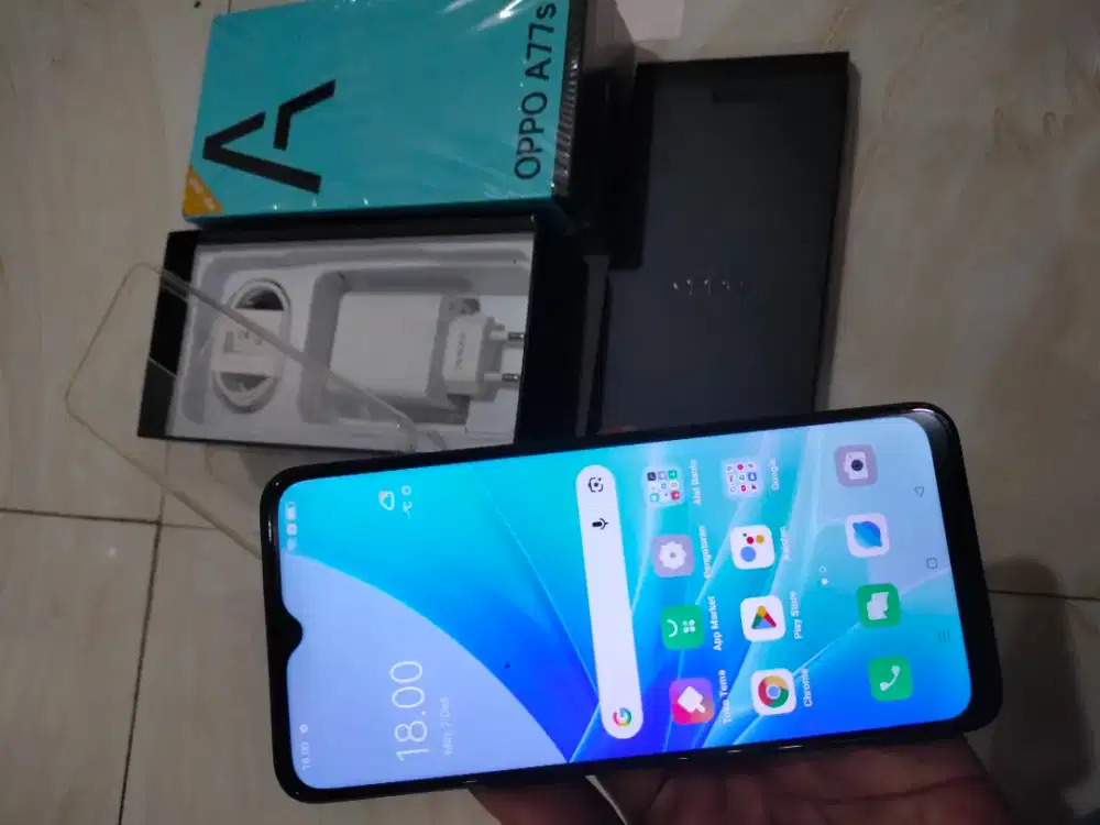 Oppo A77S (8+4/128)segel.fulset(Baru pake 5hari)no minus.PAS