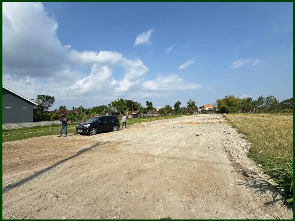 Tanah Dijual Jogja Jl. Sidokarto Sleman Dekat SMA N 1 Godean, Untuk Rumah