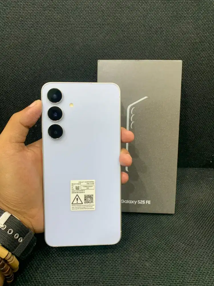 Samsung S25 FE 5G 8/512 resmi sein, baru sebulan, Garansi Panjang