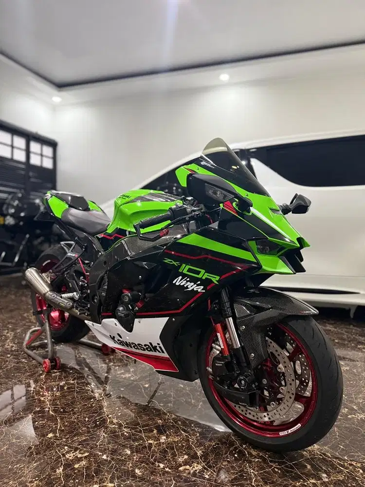 Kawasaki ZX10R full modifikasi low oddo mulus total jaminan