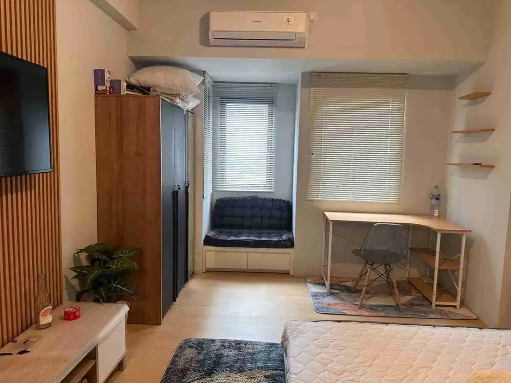 APARTEMEN CORNELL STUDIO FULL FURNISH LANTAI 11 VIEW POOL SEBELAH UNIV CIPUTRA DKT PAKUWON MALL