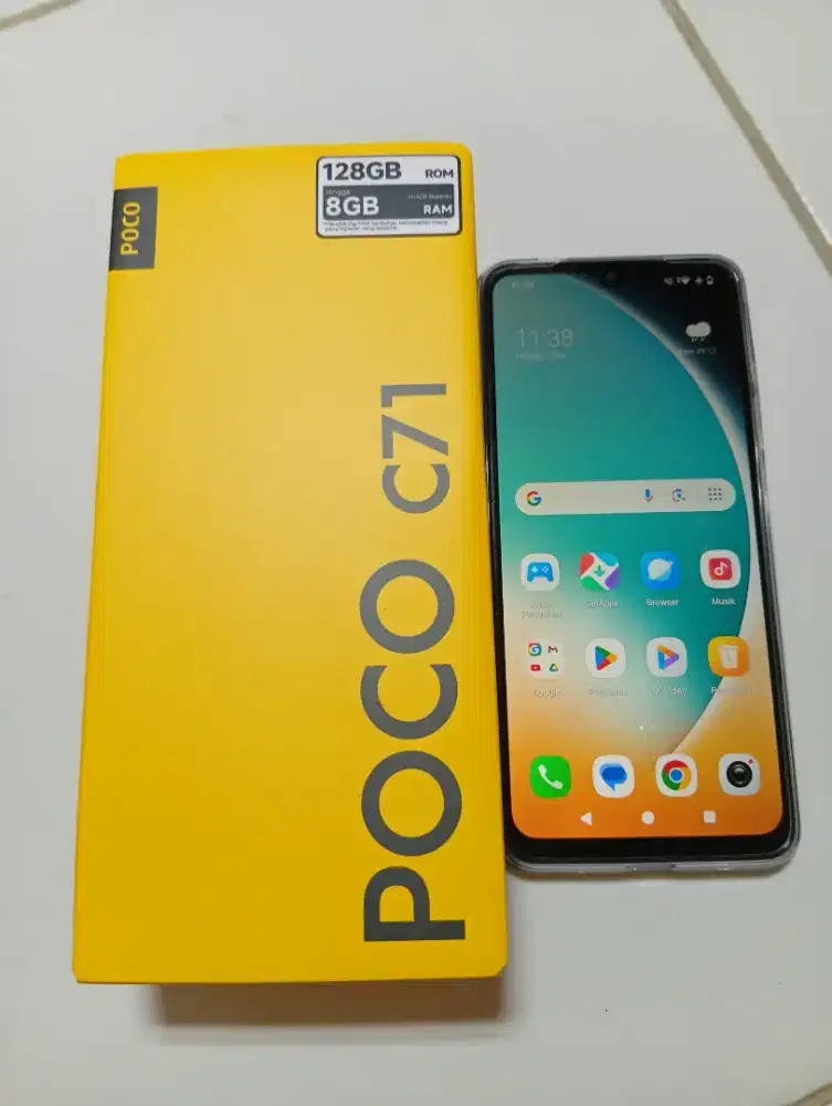 POCO C71 4/128gb Like New ..
