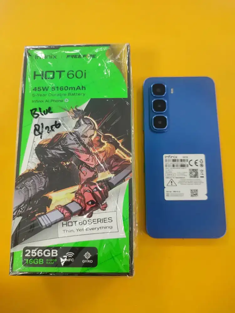Infinix Hot 60i 8/256gb Second Siap Pakai Bisa TT