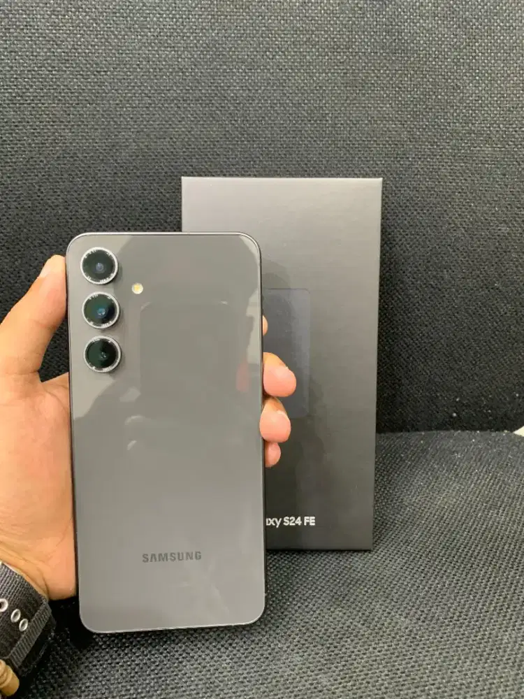 Samsung S24 FE 5G 8/256 Resmi Sein, Fullset Original, Nominus