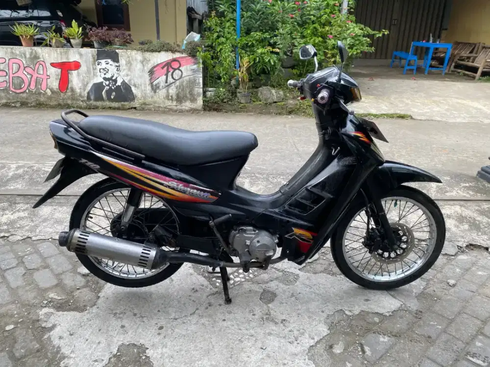 Suzuki Shogun kebo THN 1998 plat AB Bantul