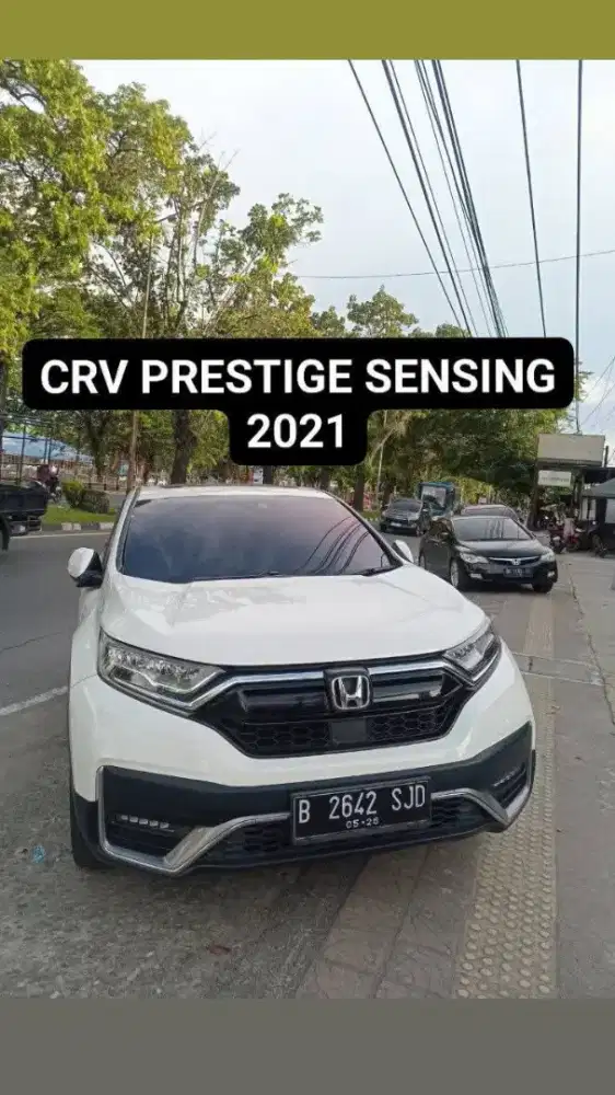 HONDA CRV PRESTIGE SENSING TAHUN 2021