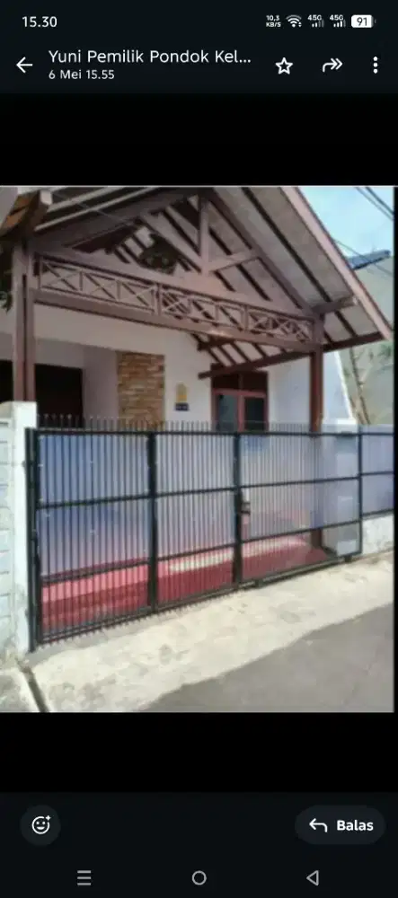 RUMAH CAKEP SIAP HUNI DI KAV DKI PONDOK KELAPA