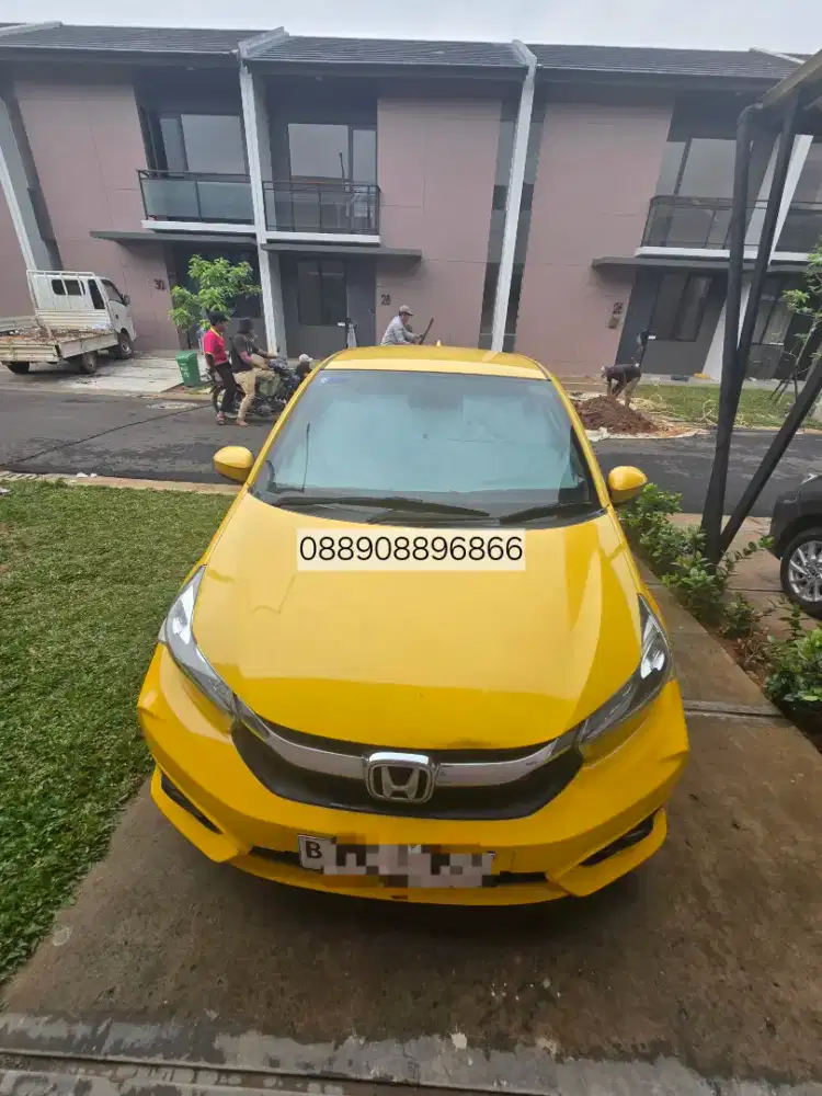 Honda Brio E 2018 CVT Kuning