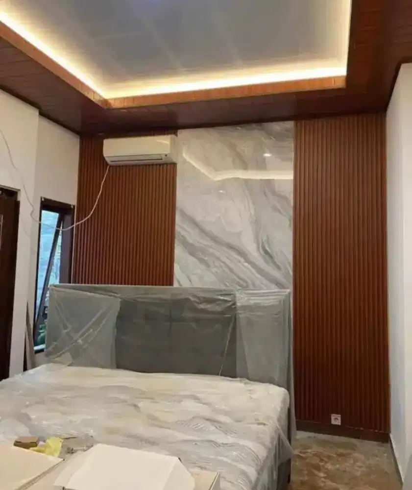 Melayani pemasangan plafon pvc dan kanopi Wesi dan baja ringan