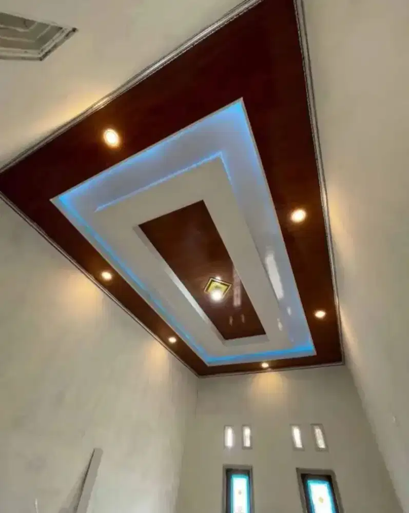 Melayani pemasangan plafon PVC Q dan kanopi Wesi dan baja ringan