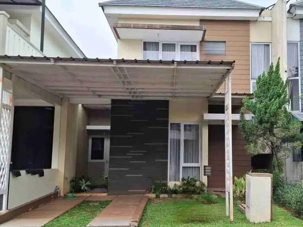 DIJUAL RUMAH MURAH 2 LANTAI DEKAT TAMAN DI CLUSTER BARU KOTA WISATA!