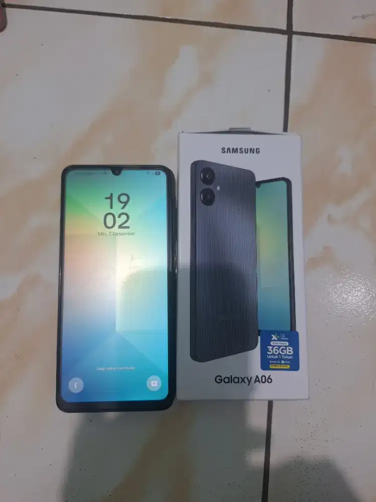 JUAL : SAMSUNG A06 - 4GB/128GB